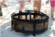 photo of the fire pit