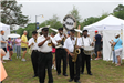 second line band performing