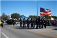 JROTC walking in parade