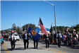 JROTC walking in parade