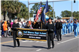 JROTC walking in parade