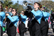 band walking in parade