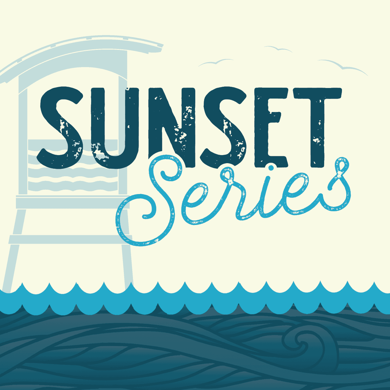 Graphic of Sunset Series logo. 