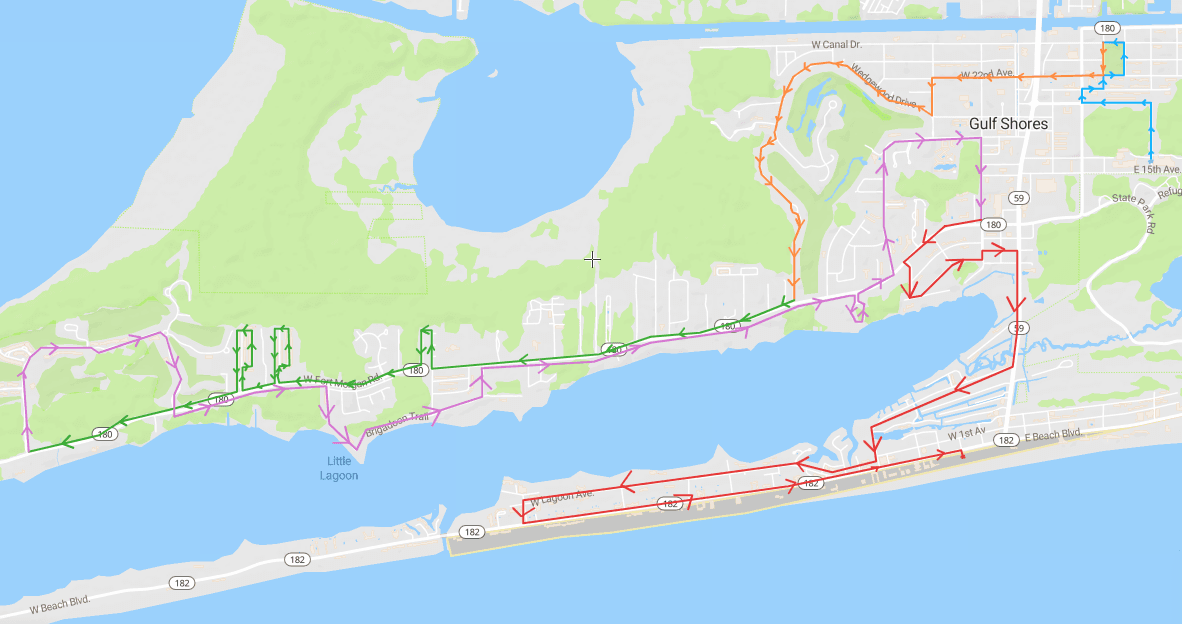 2021 Santa's Ride - South Route