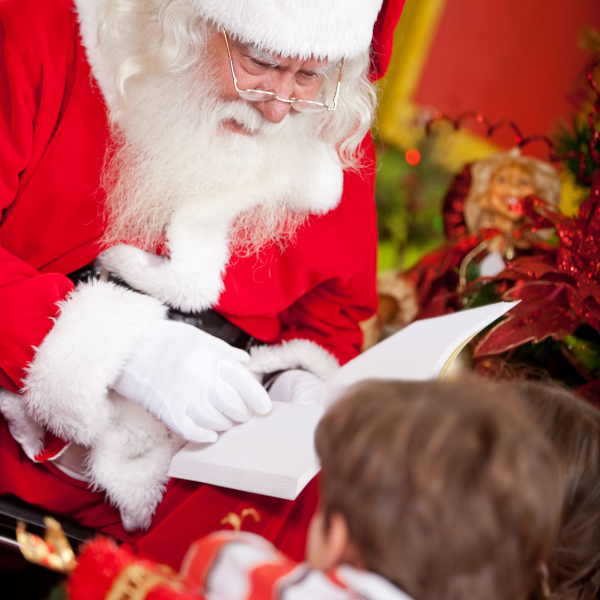 Library Christmas - Santa