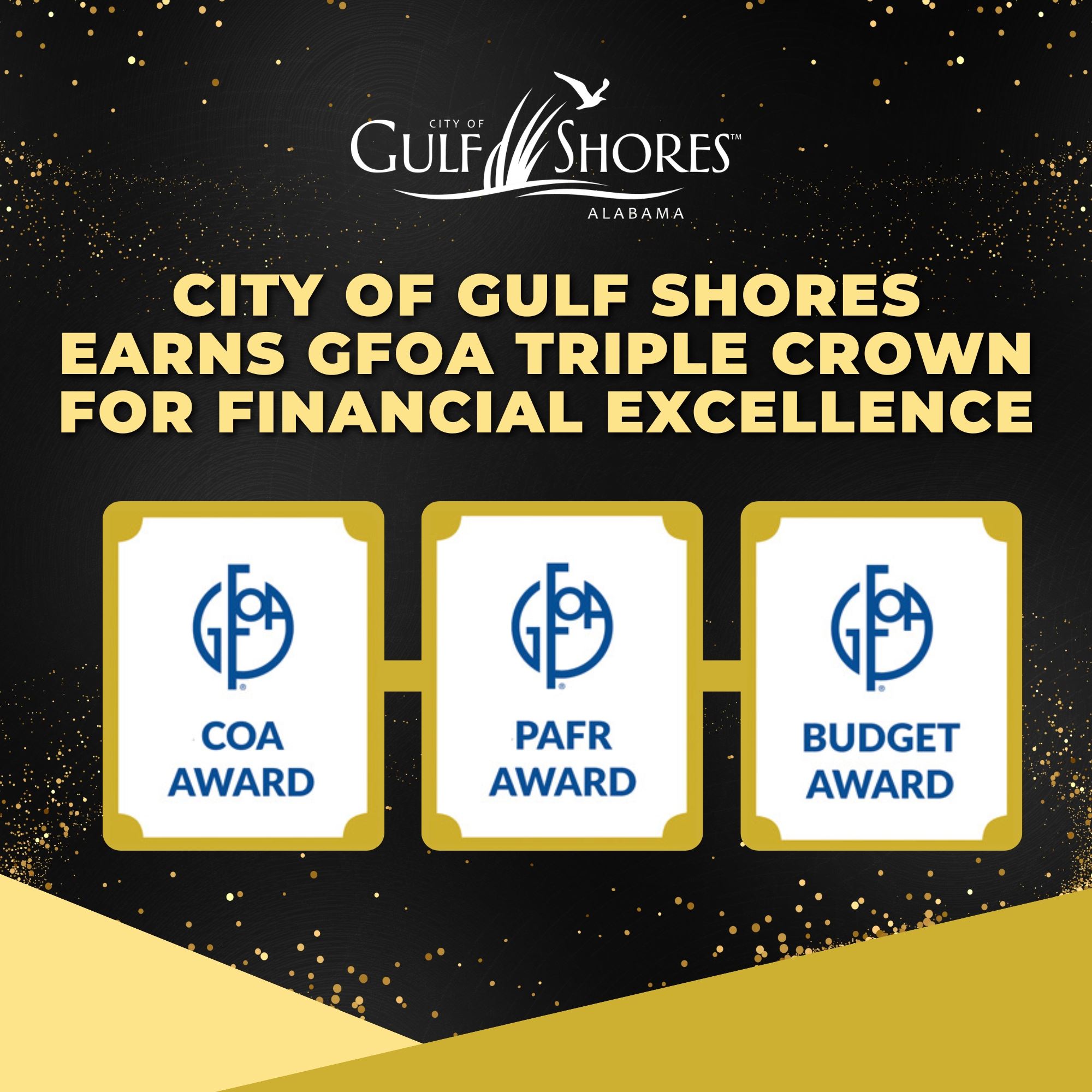 city of gulf shores receives Triple Crown Award (2)