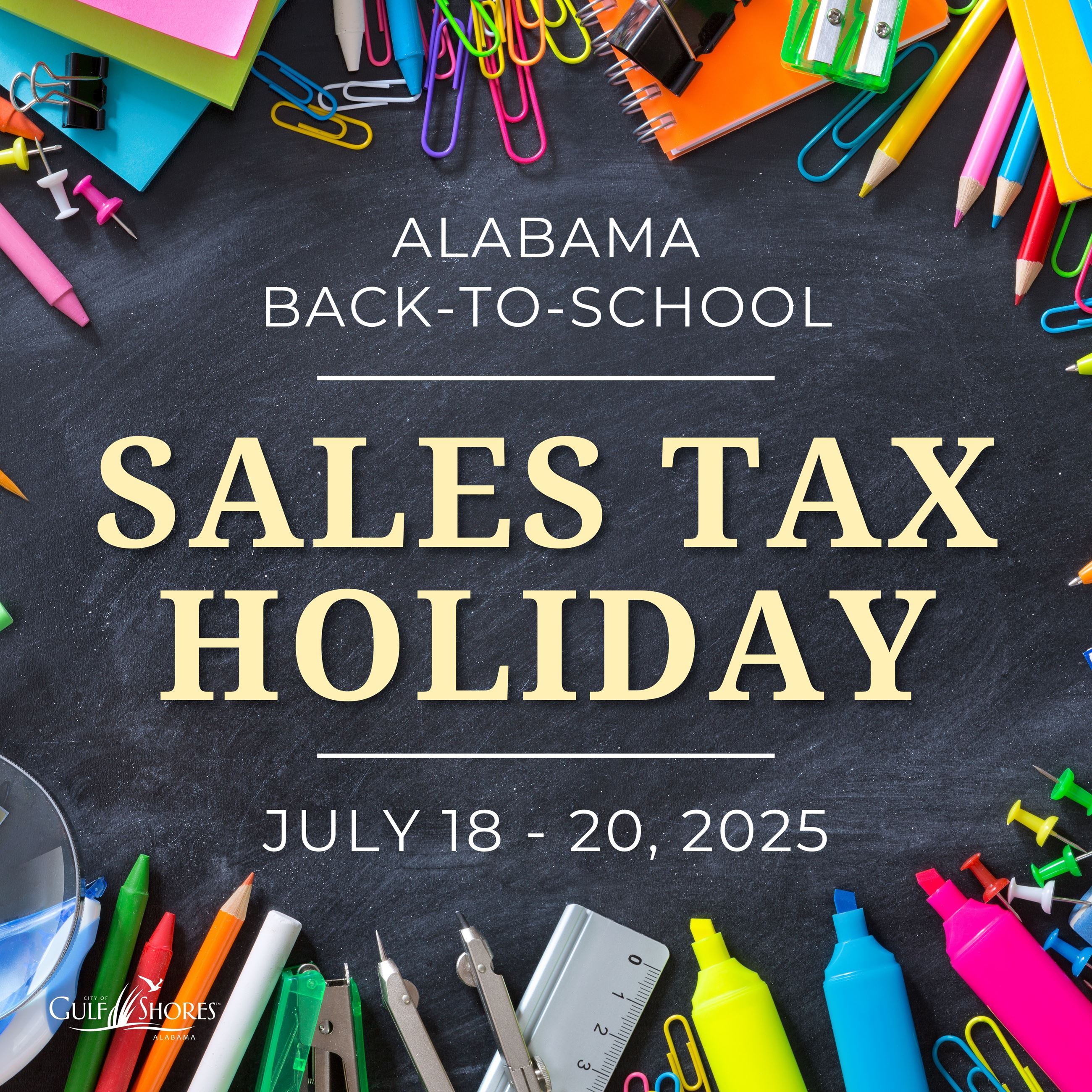 Sales Tax Holiday