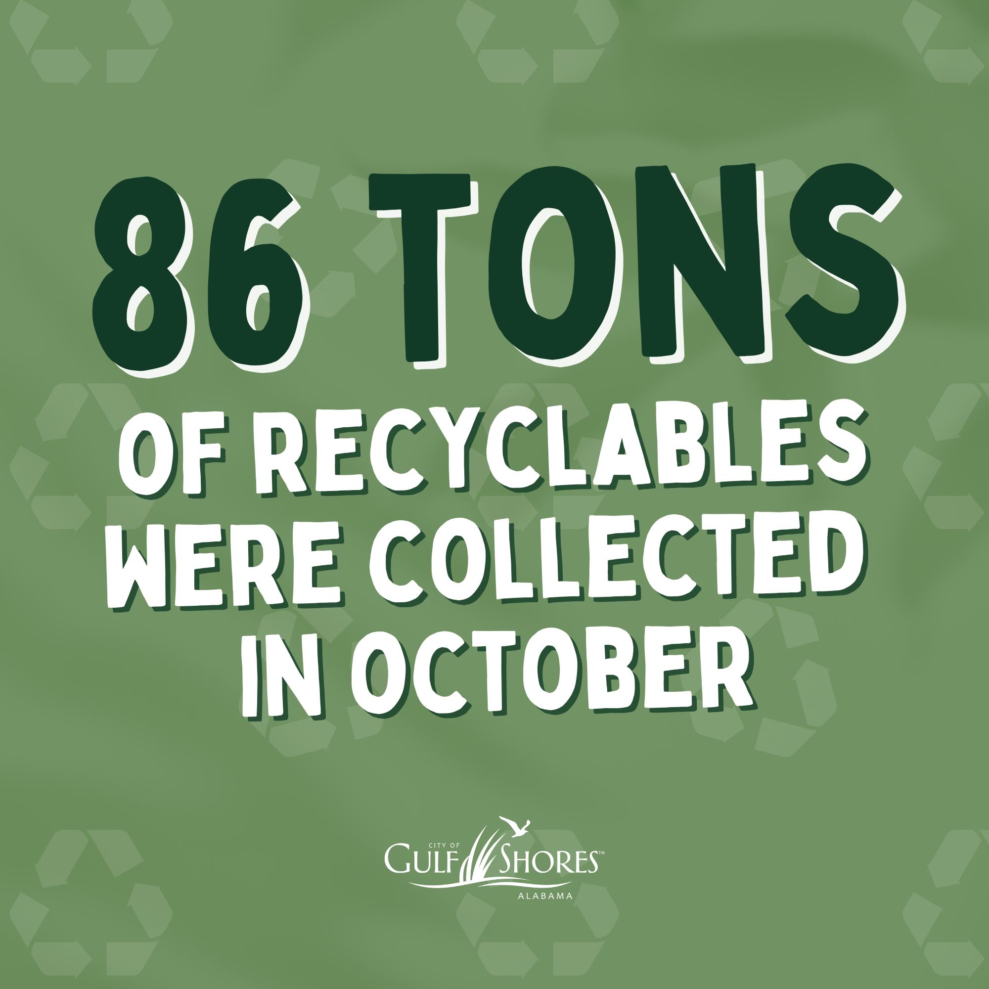 October Recycling Number
