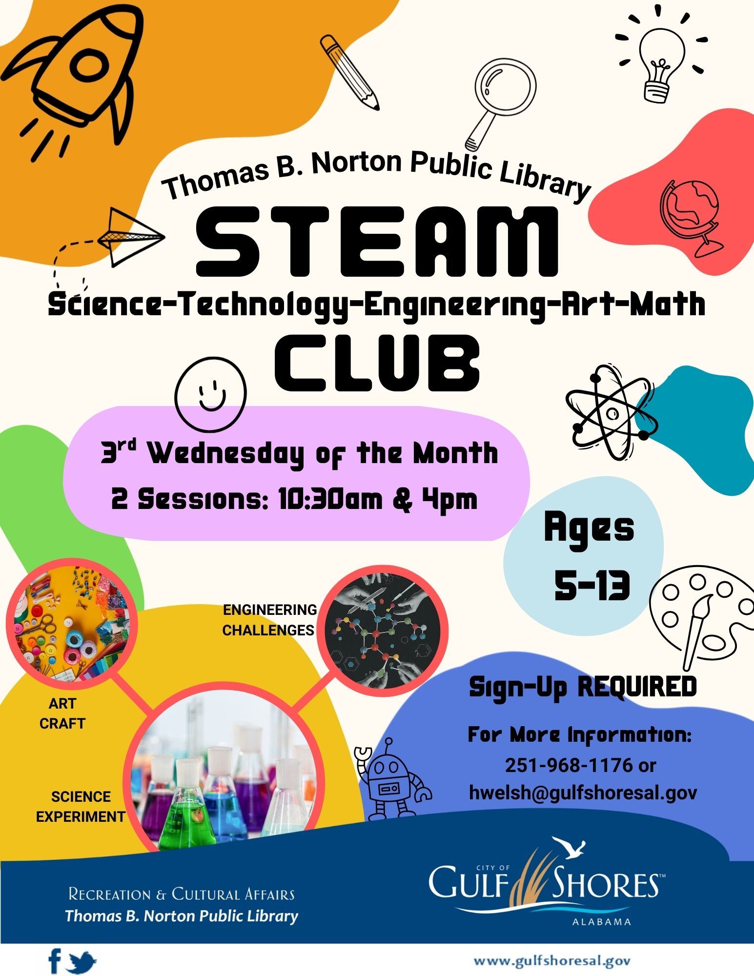 Steam Club Flyer