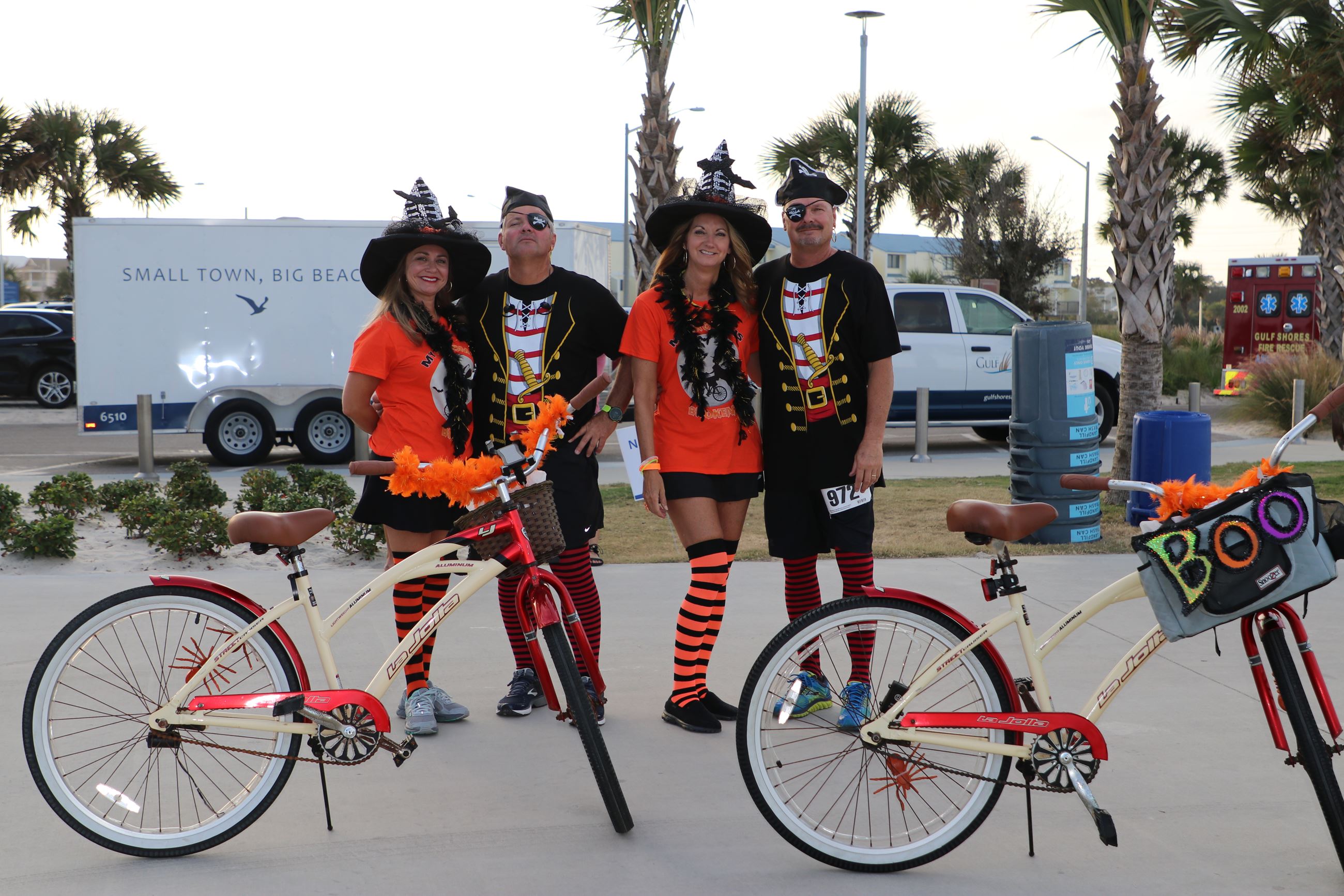 Group dressed in costume