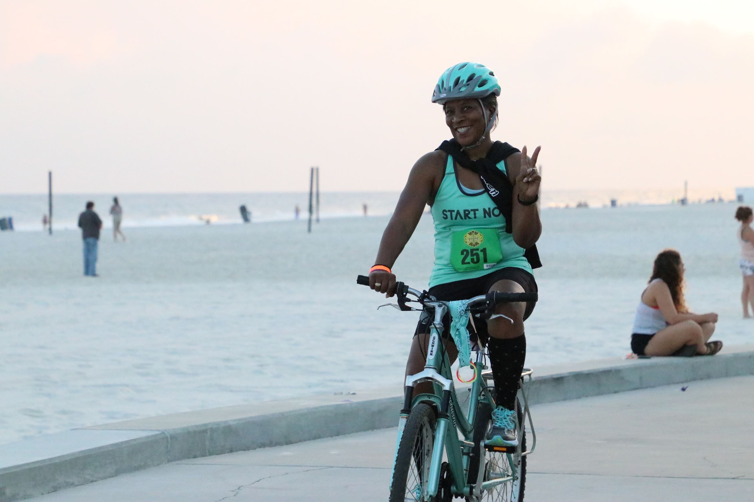 Witches riding a bicycle