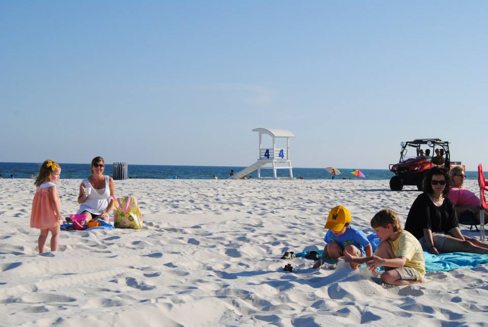 photo of families at the event