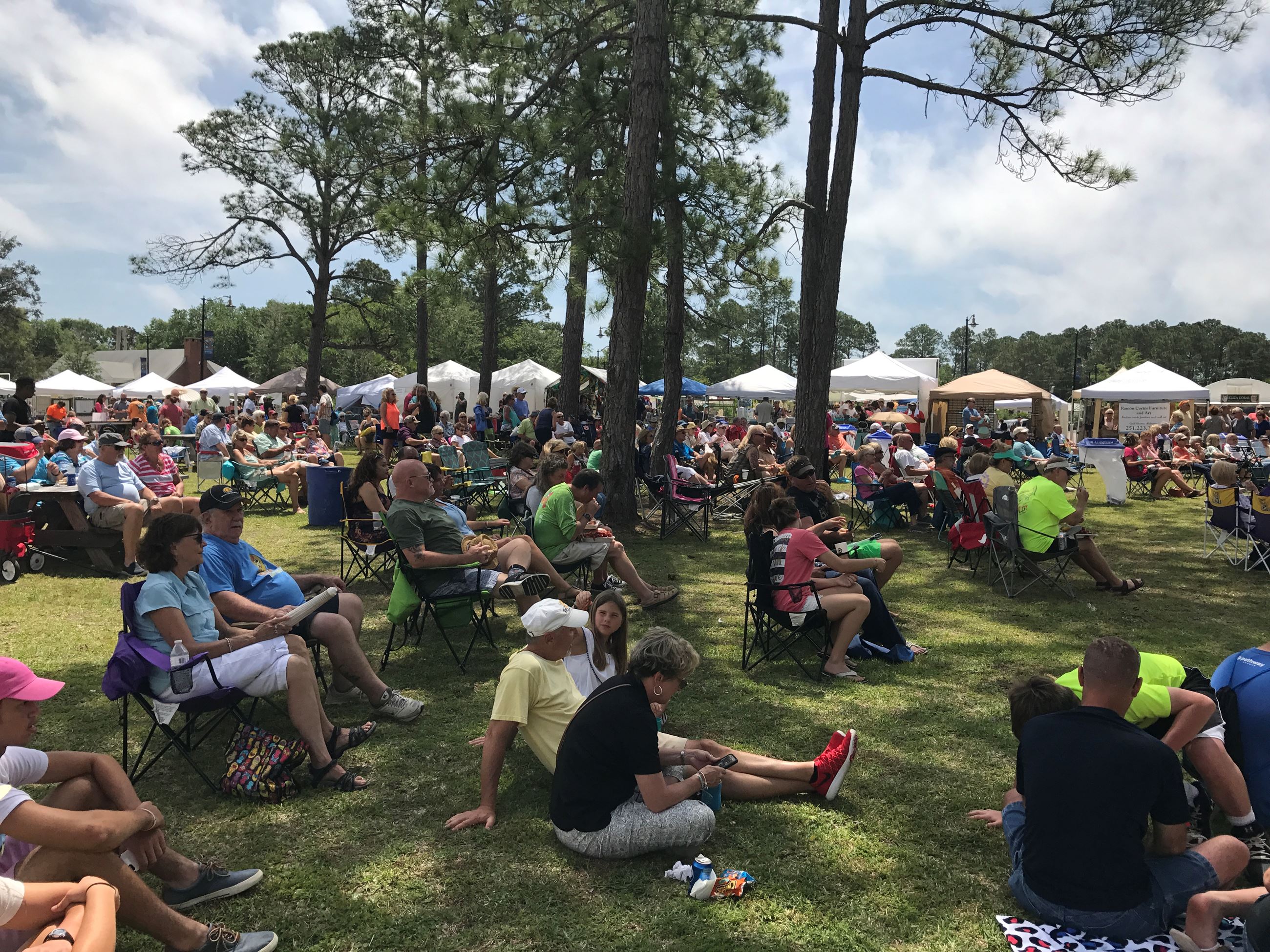 photo of the crowd at zydeco