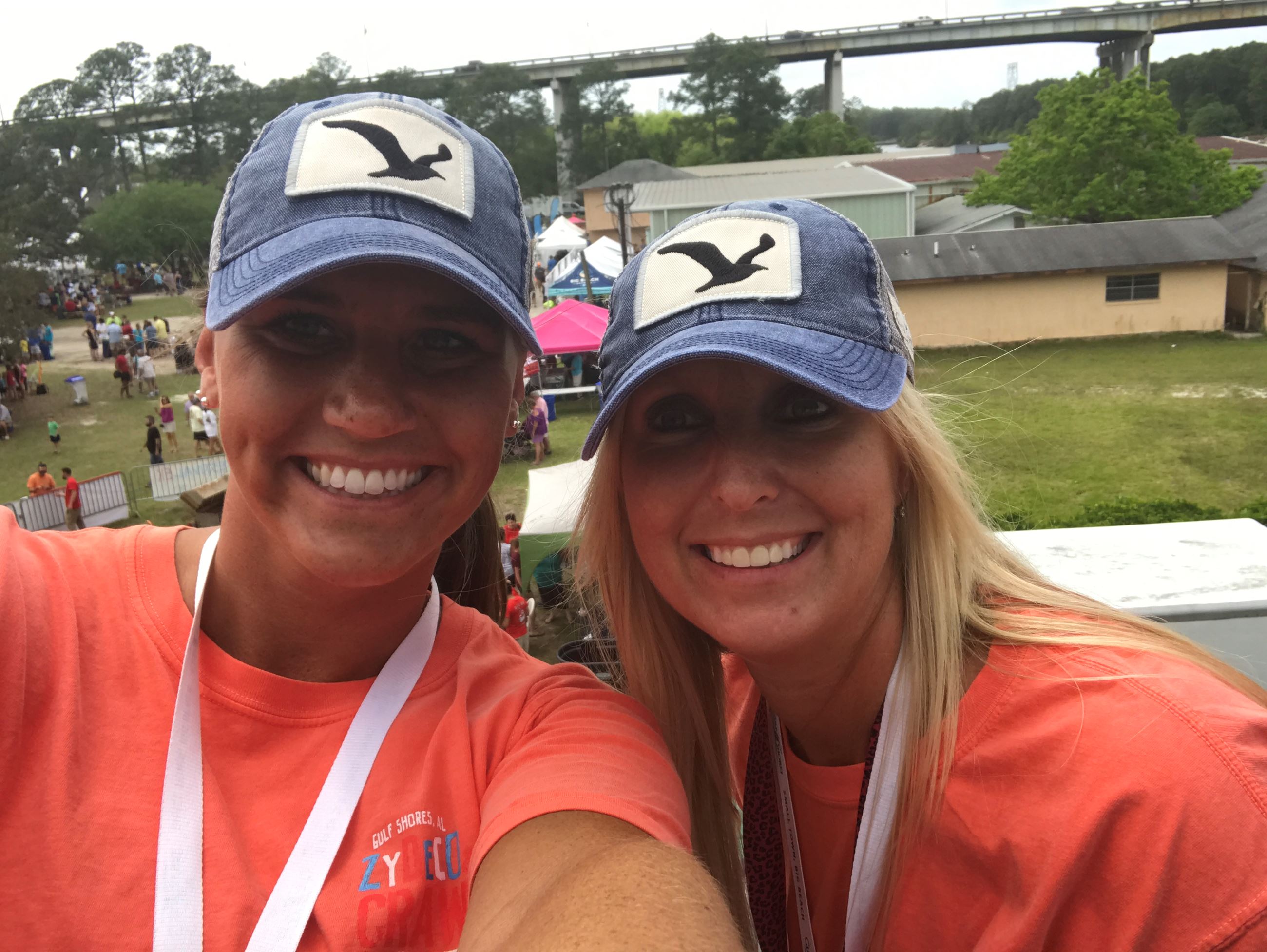 photo of two women at zydeco