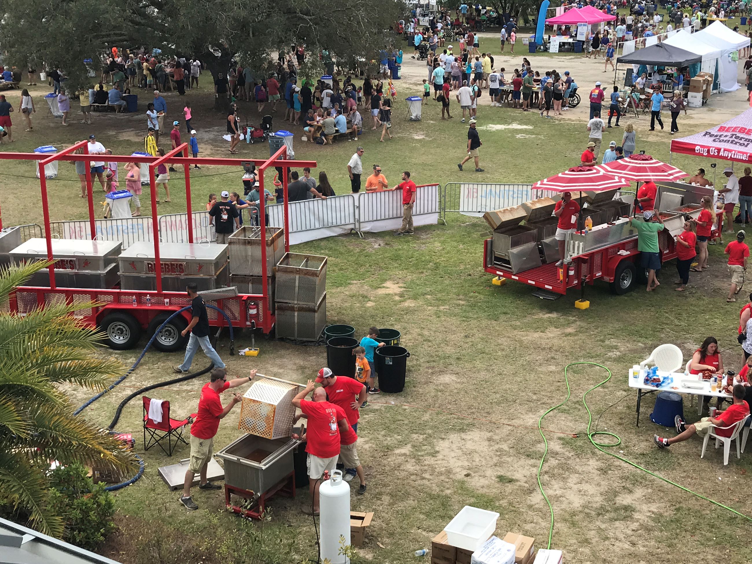 photo of the crowd at zydeco
