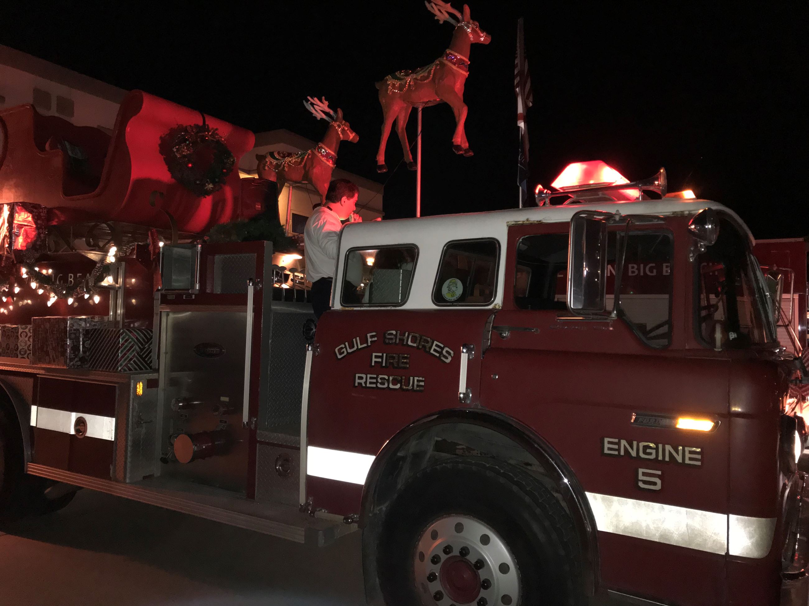 kids participating in parade