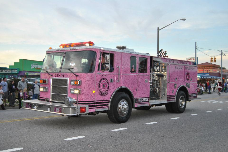 pink firetruck