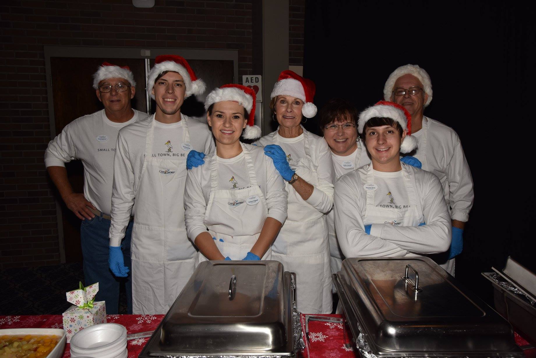 event staff group photo