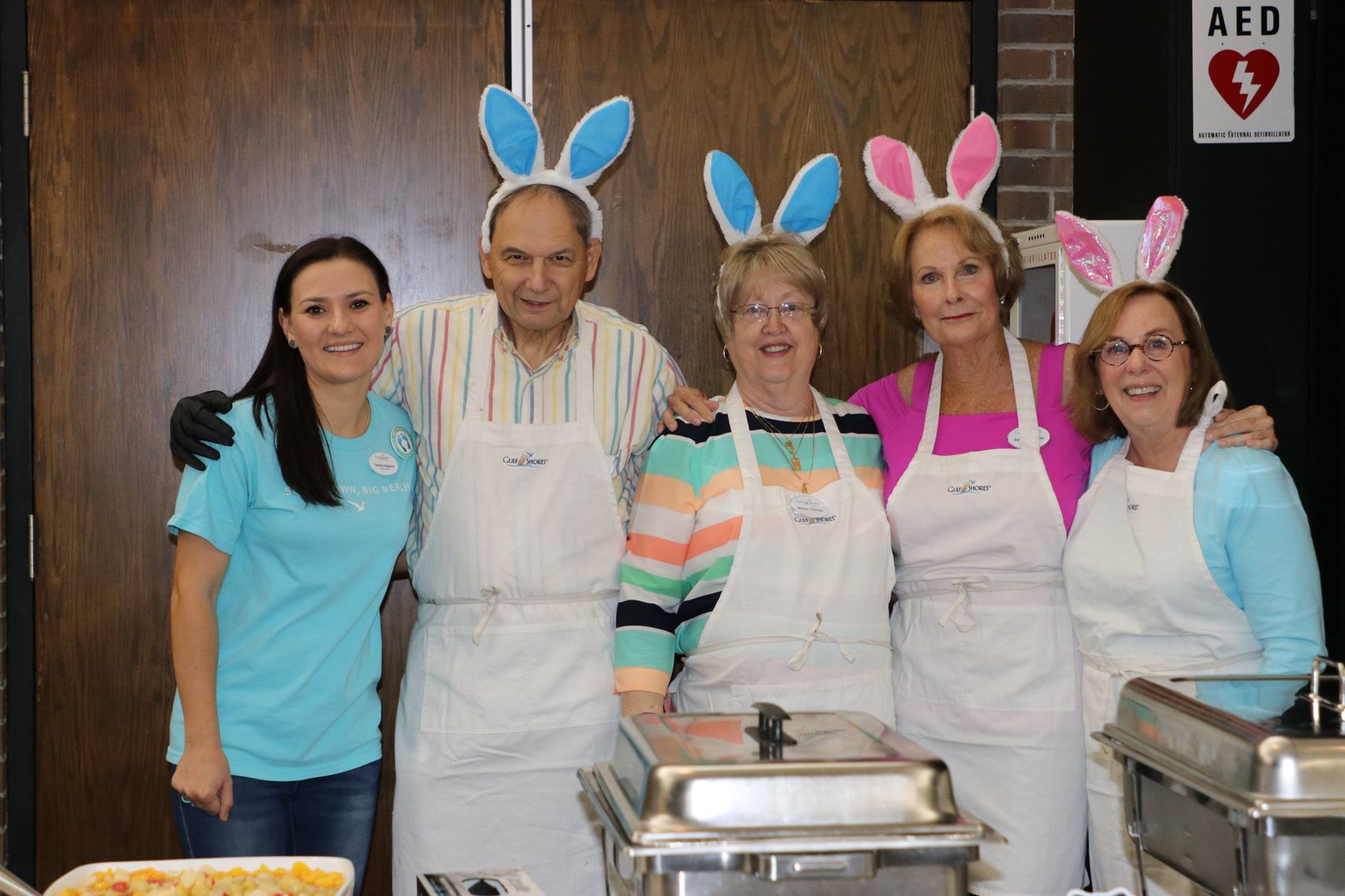 event staff group photo
